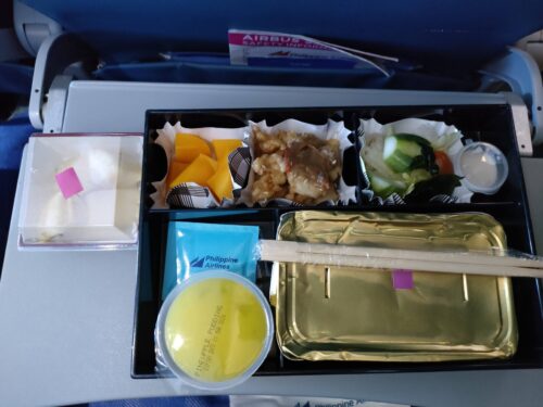 フィリピン航空機内食