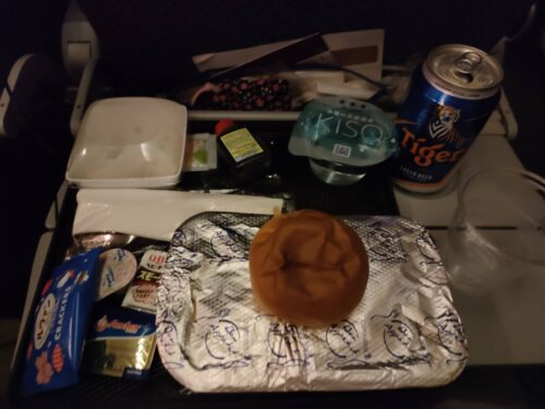 シンガポール航空機内食