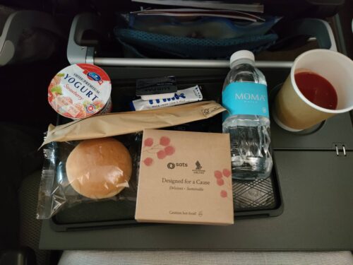 シンガポール航空機内食