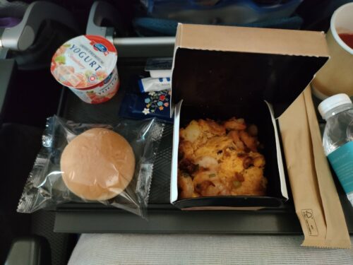 シンガポール航空機内食