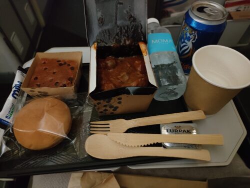 シンガポール航空機内食
