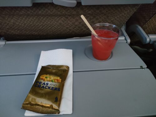 シンガポール航空機内食