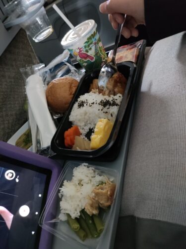 シンガポール航空機内食