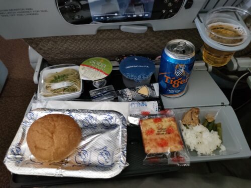 シンガポール航空機内食
